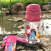 Load image into Gallery viewer, Eco-friendly Kids Drinking Cartoon Water Bottles BPA Free Tritan Straw Children Bottle Children Kettle Portable Sports Bottle