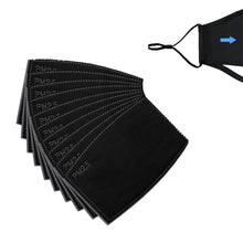 Load image into Gallery viewer, 1/2/5/10/40/50PCS Facemask Filter Pads Gasket Pm 2.5 Activated Carbon Breathing Filters Scarf Dustproof Face Mascarillas Masque