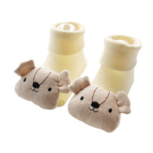Load image into Gallery viewer, Excellent Quality Baby Girl Foot Socks Funny Happy Socks Newborn Rubber Anti Slip Socks