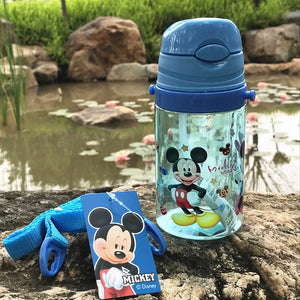 Eco-friendly Kids Drinking Cartoon Water Bottles BPA Free Tritan Straw Children Bottle Children Kettle Portable Sports Bottle