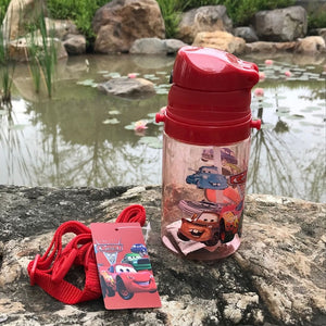 Eco-friendly Kids Drinking Cartoon Water Bottles BPA Free Tritan Straw Children Bottle Children Kettle Portable Sports Bottle