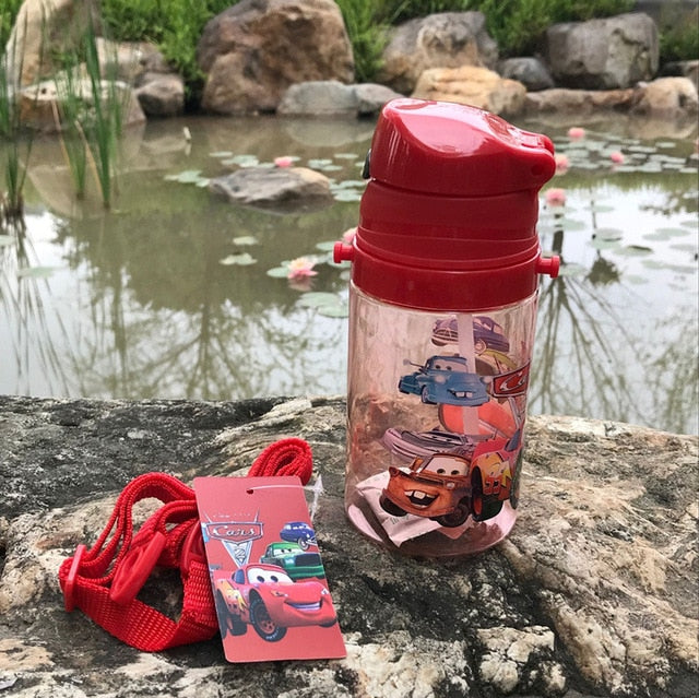Eco-friendly Kids Drinking Cartoon Water Bottles BPA Free Tritan Straw Children Bottle Children Kettle Portable Sports Bottle