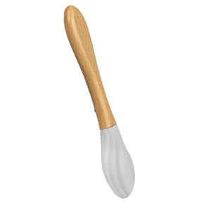 2PCS Baby Bamboo Training Spoons Organic Soft Baby Feeding Silicone Tip Spoon Scoop Easy Grip Handle Toddlers Infant Gifts