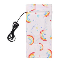 Load image into Gallery viewer, USB Charging Baby Bottle Heated Cover Newborn Baby Bottle Feeding Insulated Bag Portable Infant Milk Feeding Warmer Nursing Care
