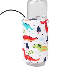 Load image into Gallery viewer, USB Charging Baby Bottle Heated Cover Newborn Baby Bottle Feeding Insulated Bag Portable Infant Milk Feeding Warmer Nursing Care
