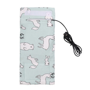 USB Charging Baby Bottle Heated Cover Newborn Baby Bottle Feeding Insulated Bag Portable Infant Milk Feeding Warmer Nursing Care