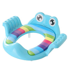 Load image into Gallery viewer, 2 Colors Folding Baby Potty Infant Kids Toilet Training Seat with Adjustable Ladder Portable Urinal Potty Training Seat Children
