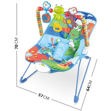 Load image into Gallery viewer, Baby electric rocking chair Multi-function music vibrating shaker Children&#39;s rocking chair recliner toy
