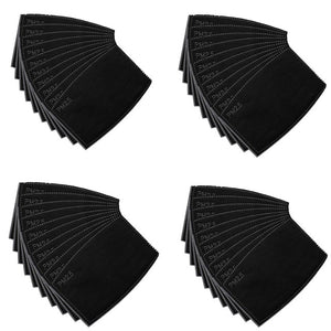 1/2/5/10/40/50PCS Facemask Filter Pads Gasket Pm 2.5 Activated Carbon Breathing Filters Scarf Dustproof Face Mascarillas Masque