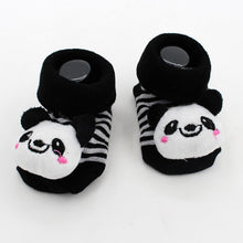 Load image into Gallery viewer, Excellent Quality Baby Girl Foot Socks Funny Happy Socks Newborn Rubber Anti Slip Socks
