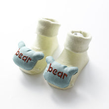 Load image into Gallery viewer, Excellent Quality Baby Girl Foot Socks Funny Happy Socks Newborn Rubber Anti Slip Socks
